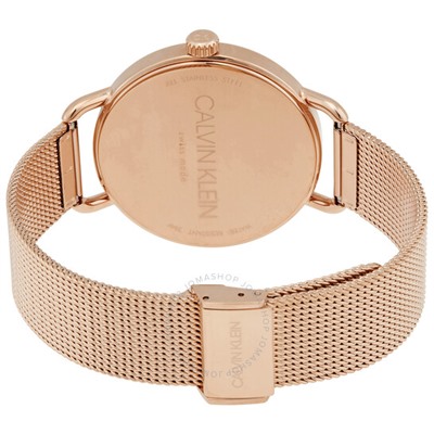 Calvin Klein  Even Quartz Silver Dial Ladies Watch