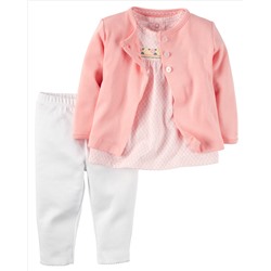 3-Piece Babysoft Cardigan Set