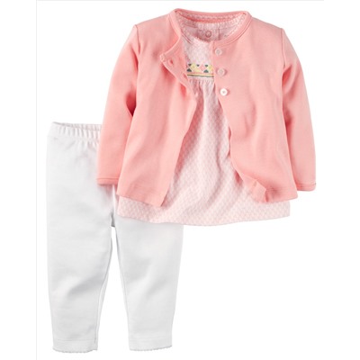 3-Piece Babysoft Cardigan Set