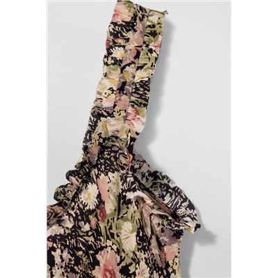 SILK PRINT DRESS KATE MOSS X ZARA