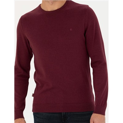 Bordo Slim Fit Basic Kazak