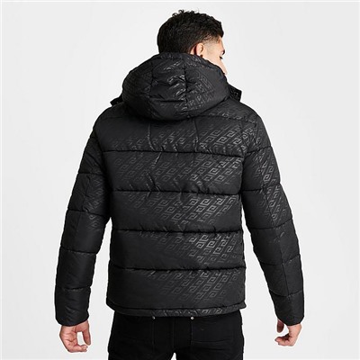 MEN'S SUPPLY & DEMAND SABER ALLOVER PRINT PUFFER JACKET
