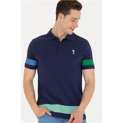 Erkek Lacivert Polo Yaka Tişört