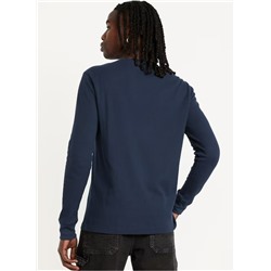 Waffle-Knit T-Shirt