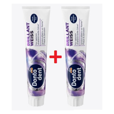 Zahnpasta Brillant weiss, 125 ml
