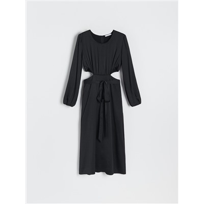 Kleid mit hohem Viskoseanteil