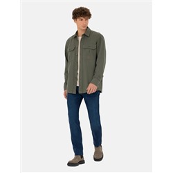 Lacivert Straight Fit Jean Pantolon