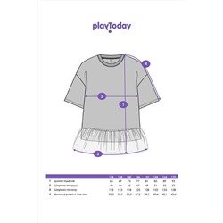 Платье PLAYTODAY, 1088812