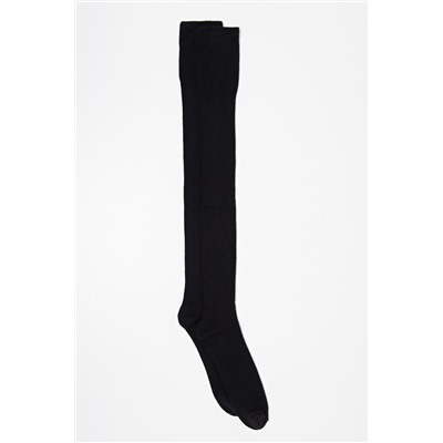 Calcetines altos - Negro
