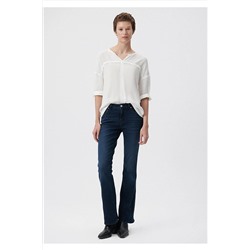 MaviMolly Casual Vintage Mürekkep Jean Pantolon 1013683048
