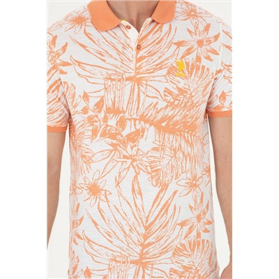 Erkek Regular Fit Polo Yaka Somon Tişört