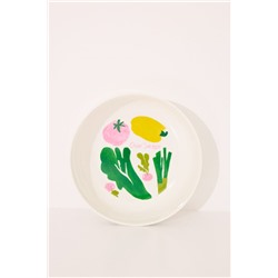 Bol cerámica print vegetales