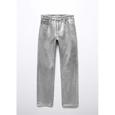 Jeans rectos foil