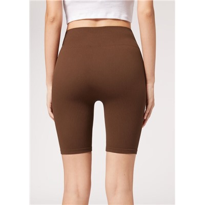 Nahtlose Sport-Radlerleggings
