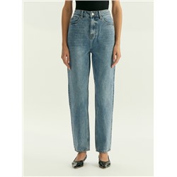 Джинсы Mom Fit 385, D385/lupines