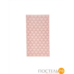 ПЛ-ЛВ-30х50р Love (розовое) 30х50 Полотенце Махровое