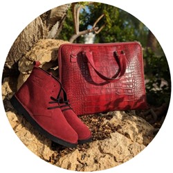 Ab. Zapatos 1619/2 New R · GRANATE+PELLE · PORTATEL (920) Burdeos АКЦИЯ