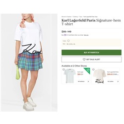 Женская футболка  Kar*l Lagerfel*d