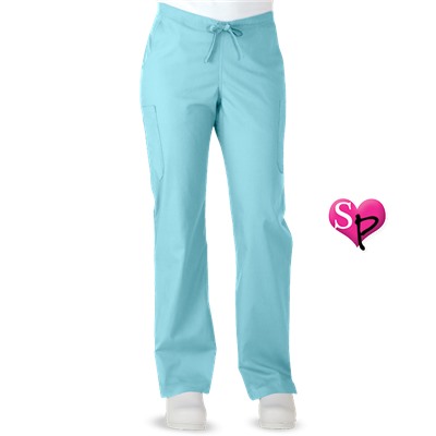 UA Butter-Soft STRETCH Scrubs TALL Women's Drawstring Pant with Back Elastic