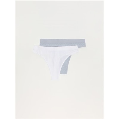 PACK OF 2 SEAMLESS THONGS