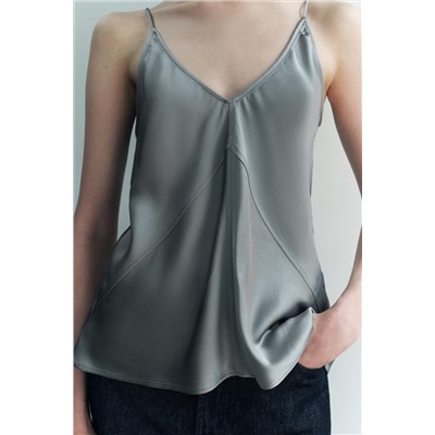ZW COLLECTION SATIN CAMISOLE TOP