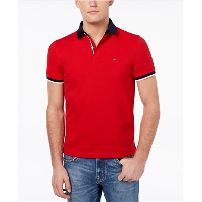 Tommy Hilfiger Men's Logo Custom Fit Polo, Created for Macy's
