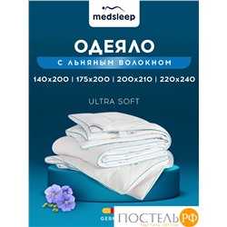 MedSleep SKYLOR Одеяло 200х210, 1пр,хлопок/лен/микровол.
