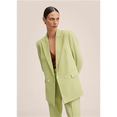 Americana traje doble botonadura -  Mujer | MANGO OUTLET Melilla