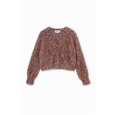 Chaqueta efecto pelo colores