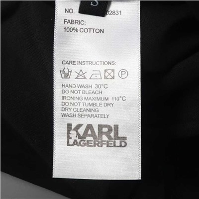 Хлопковая футболка   KARL LAGERFEL*D ОРИГИНАЛ!