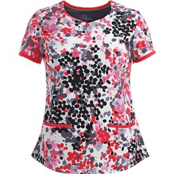 Healing Hands Scrubs Splash Of Spring Print Top