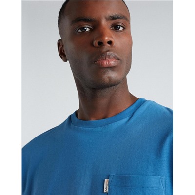 Pocket T-shirt, Men, Blue