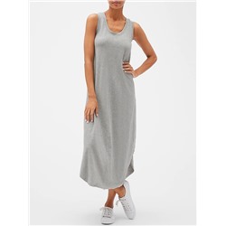 Scoopneck Tank Midi Dress