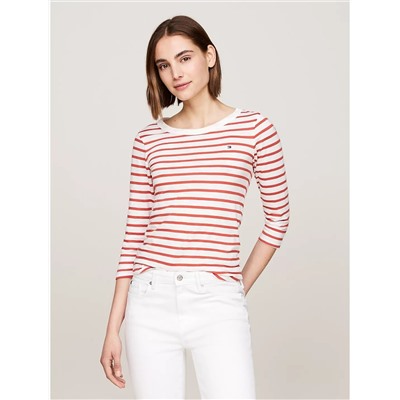 Tommy Hilfiger Slim Fit 1985 Slub Cotton T-Shirt