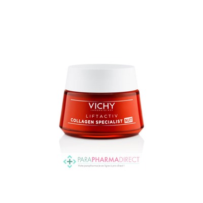 Vichy Liftactiv Collagen Specialist Crème de Nuit Anti-rides Anti-taches 50ml