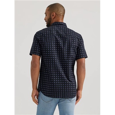Men's Extreme Motion All Purpose Short Sleeve Floral Button Down Shirt