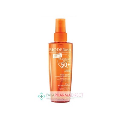 Bioderma Photoderm Bronz SPF50+ Huile Sèche Très Haute Protection 200ml