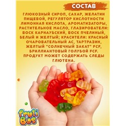 Жев. мармелад Frutibos 500 г "Мишки" со вкусом фруктов 1/8, шт