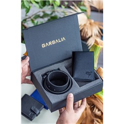 Garbalia, Dortmınd Hakiki Deri Siyah Erkek Özel Hediye Paketli Kemer Cüzdan Seti Babalar Günü Hediyesi