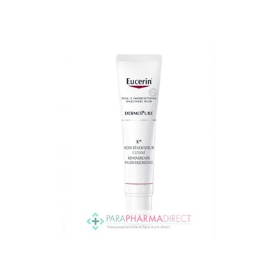 Eucerin DermoPure K10 Soin Rénovateur Cutané Peau à Imperfections 40ml