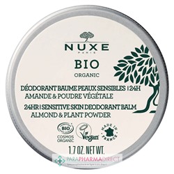 Nuxe Bio Déodorant Baume Peaux Sensibles 50 g