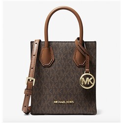 Mercer Extra-Small Logo and Leather Crossbody Bag