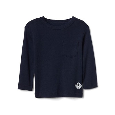 Long sleeve pocket tee