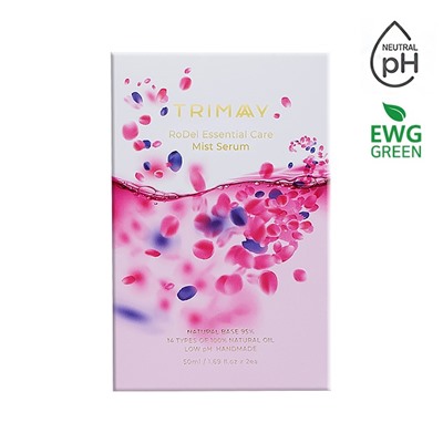 Rodel Essential Care Mist Serum, Набор мистов-сывороток с натуральными цветами
