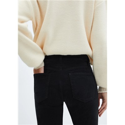 Pantalón flare crop pana