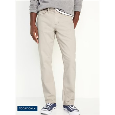 Straight Five-Pocket Pants