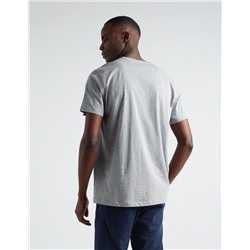 Buttons T-shirt, Men, Grey