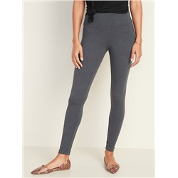 High-Waisted Jersey Leggings For Women