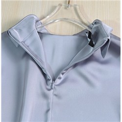 Женская рубашка, шелковистый искусственный атлас с воротником-бабочкой EMPORIO ARMAN*I