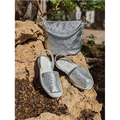 AB.Zapatos · 504-8 Guepardo plata+PELLE 221 (300) plata АКЦИЯ